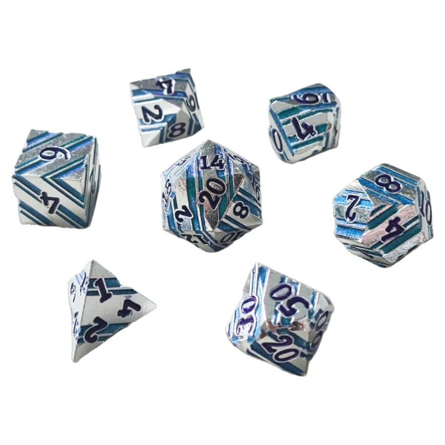 7-Set Bulkhead Metal Multi Blue