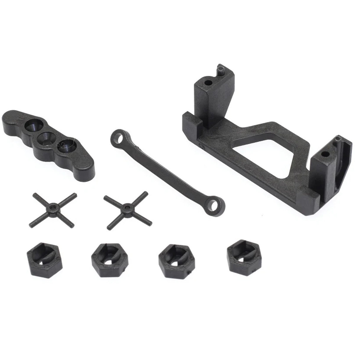 Image of Wheel Hex & Servo Mount (Cross Pin, Rear Lower Mount, ST