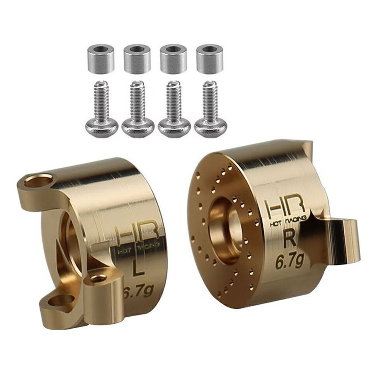 Image of Brass Front Steering Block, SCX30