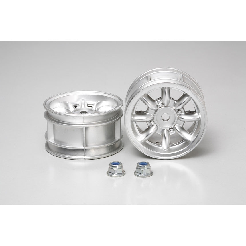 Image of RC Mini Cooper Chrome Wheels (2)