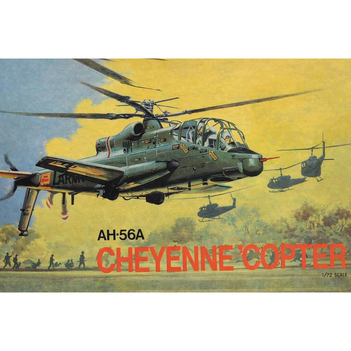 Image of 1/72 Lockheed AH-56A Cheyenne Helicopter