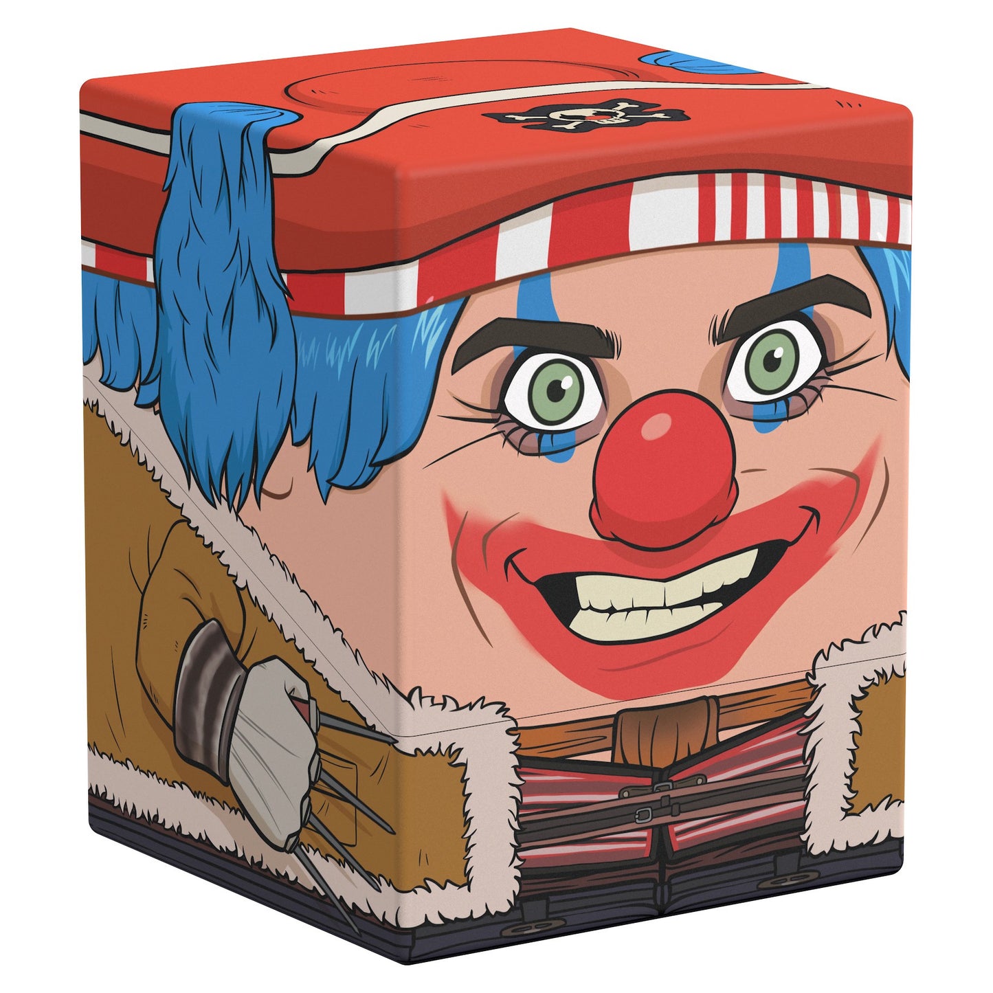 ULTIMATE GUARD: SQUAROES: BOULDER 100 ONE PIECE (WAVE 1): BUGGY THE CLOWN (OP008)