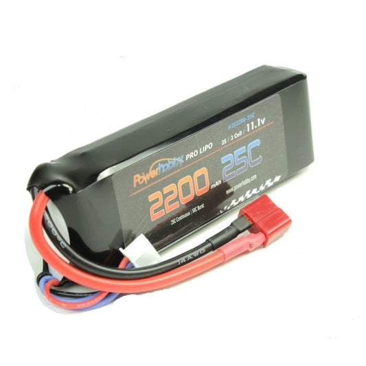 Image of 3S 11.1V 2200MAH 25C W/ Deans