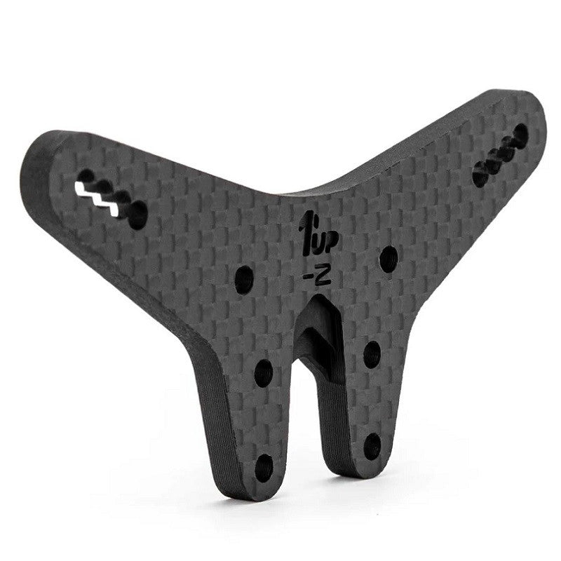 Image of CF1 -2mm Rear Shock Tower, AE RC10B7