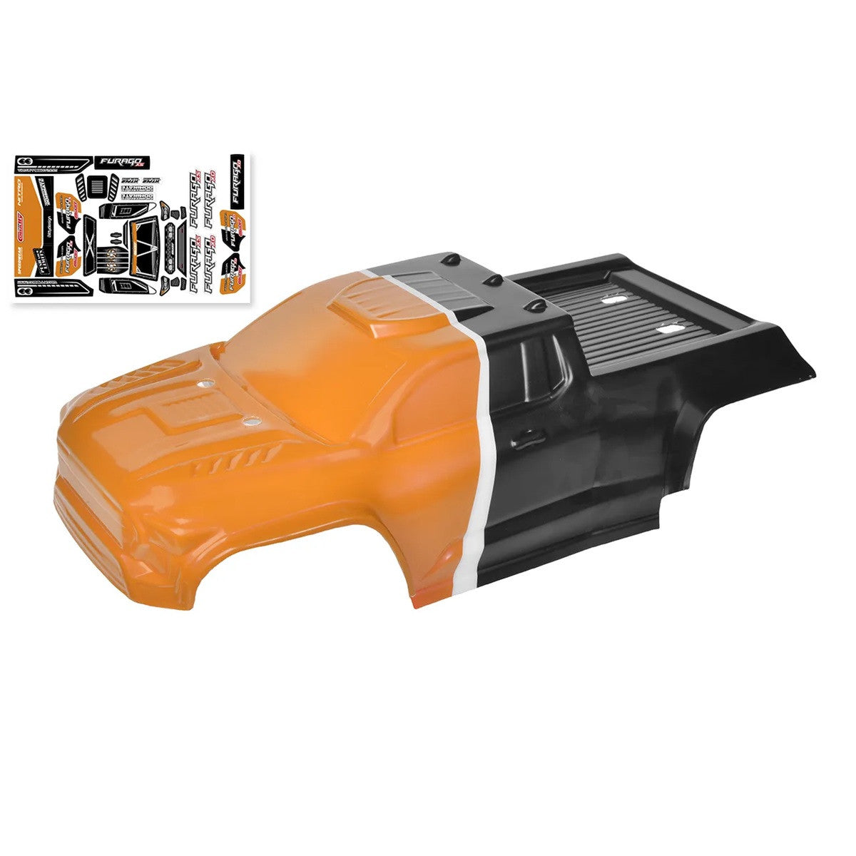 Image of Polycarbonate Body - Furago XD - Painted - Cut - Decals -