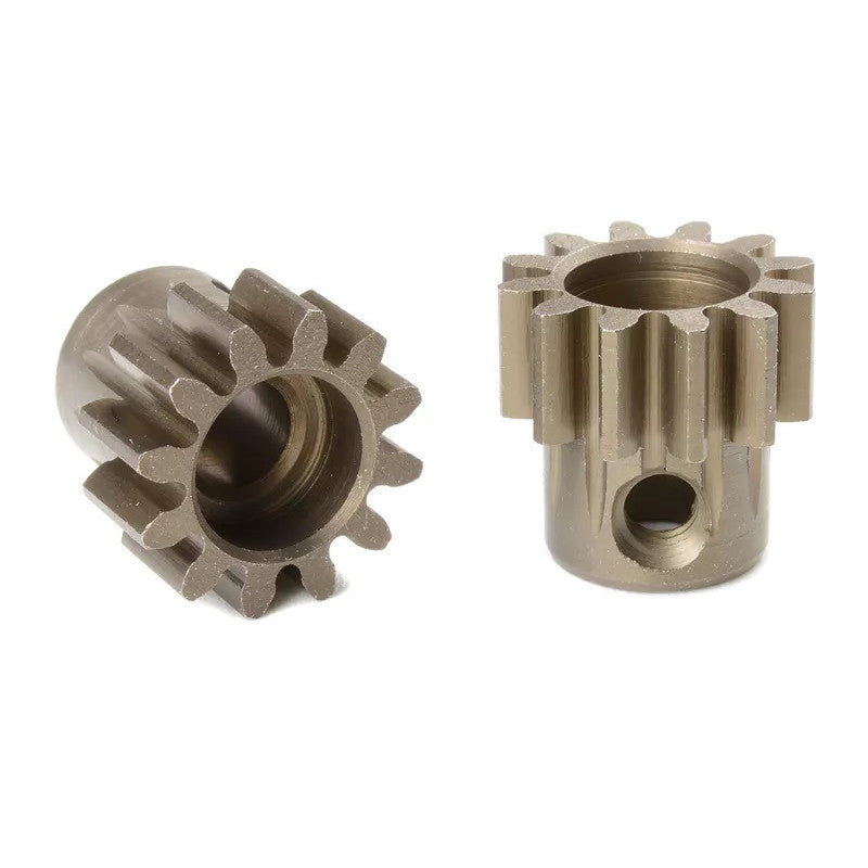 Image of M1.0 Pinion - Short - Hardened Steel - 12 Teeth - Shaft Dia.