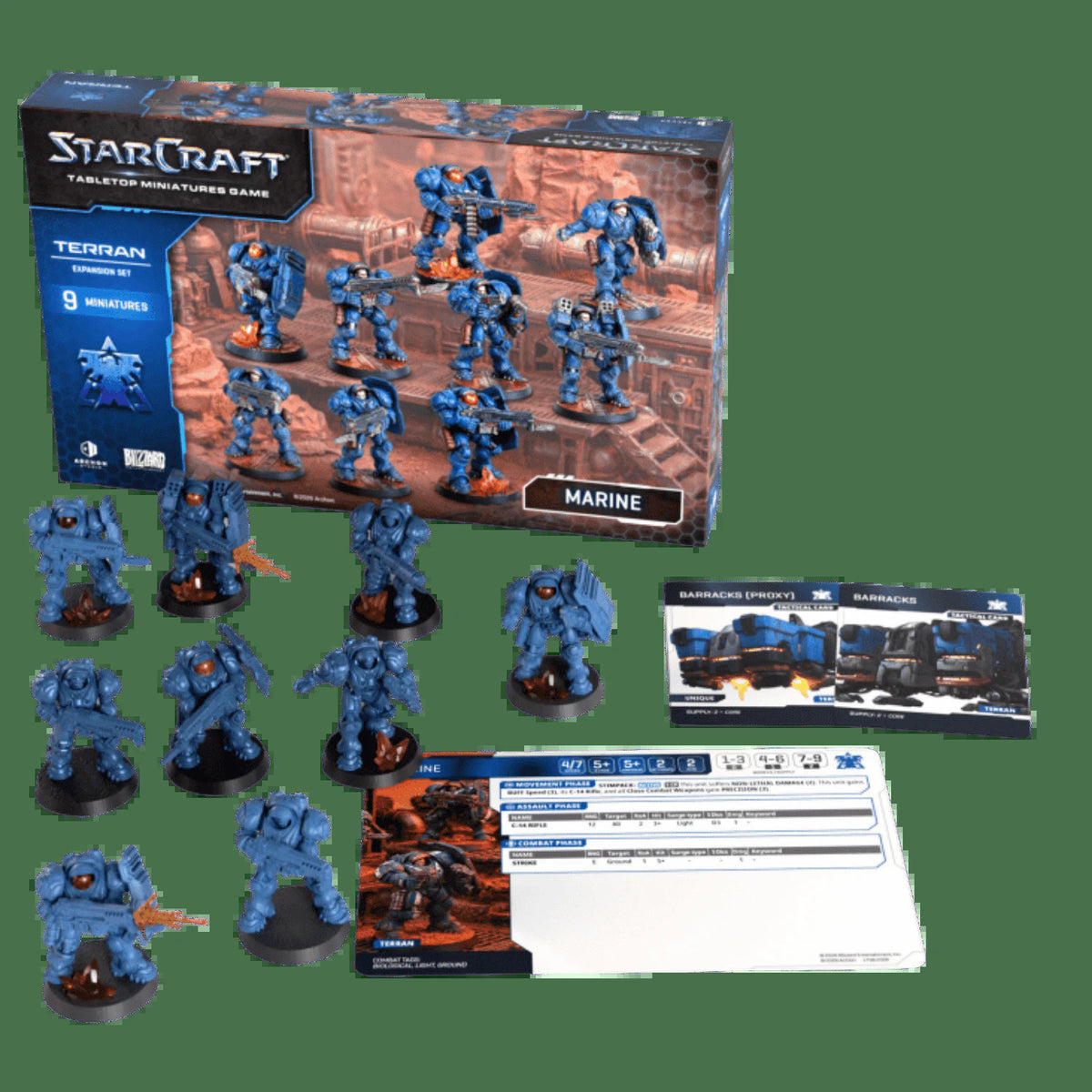 StarCraft: Tabletop Miniatures Game: Terran: Marine Expansion Set