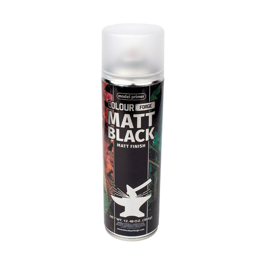 Colour Forge Spray Matt Black (500ml)
