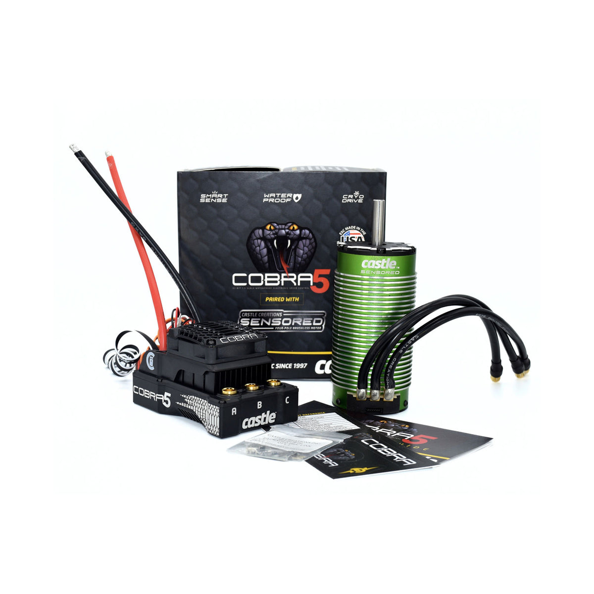 Image of Cobra 5, 8S, 33.6V ESC, 20A PEAK BEC w/2028-1100KV
