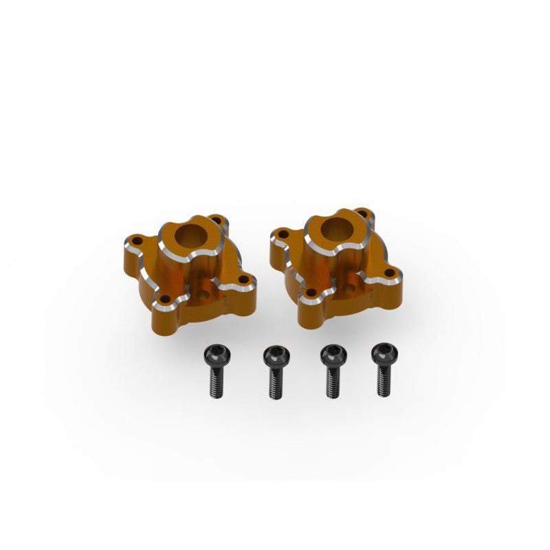 Image of Aluminum Rear Hub Set (Orange / 2pcs), for Venture18