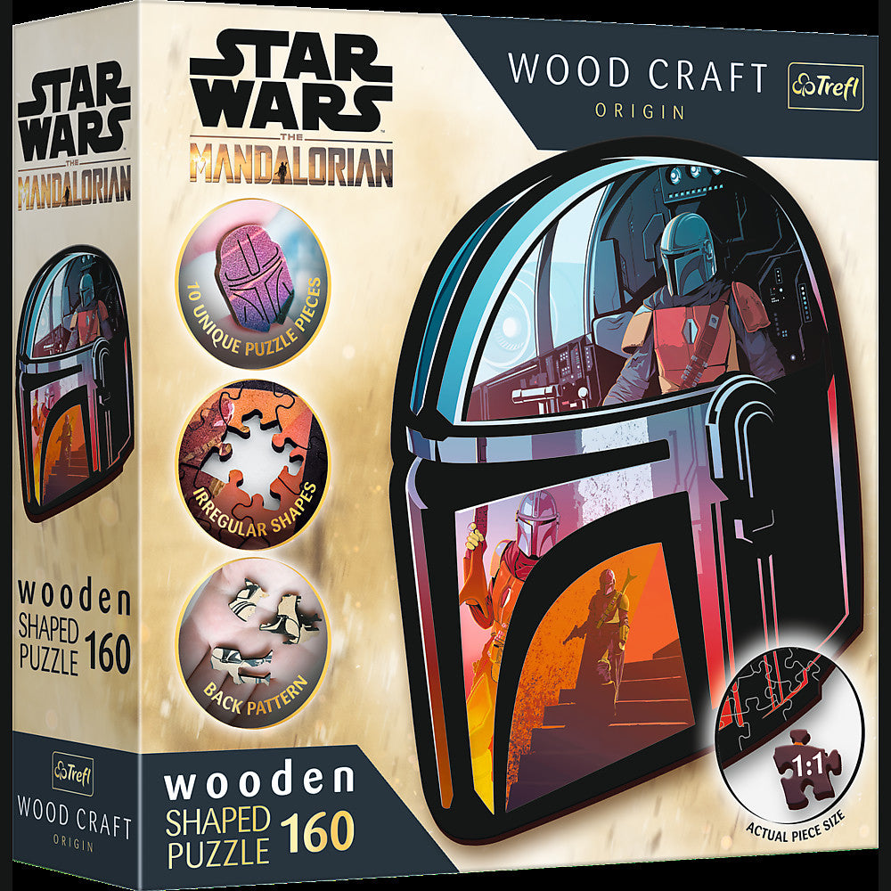 Puzzle: Star Wars: Woodcraft: The Mandalorian 160 Piece