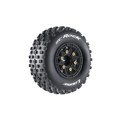 Image of SC-Rock 1/10 Short Course Tires, Soft, 12, 14 & 17mm