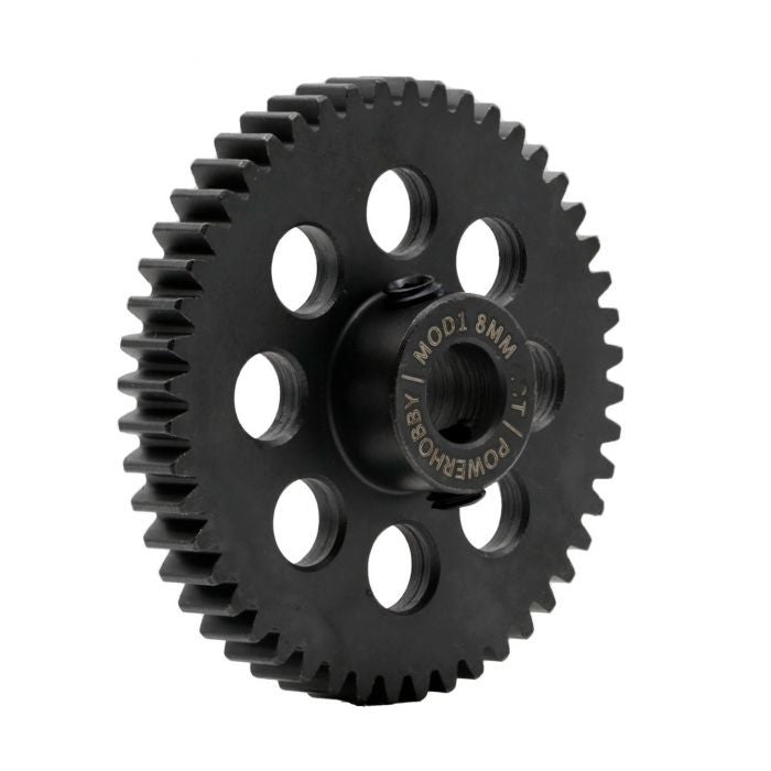Image of Hardened Steel 36T Mod1 8mm Pinion Gear with 2 Grub Screws