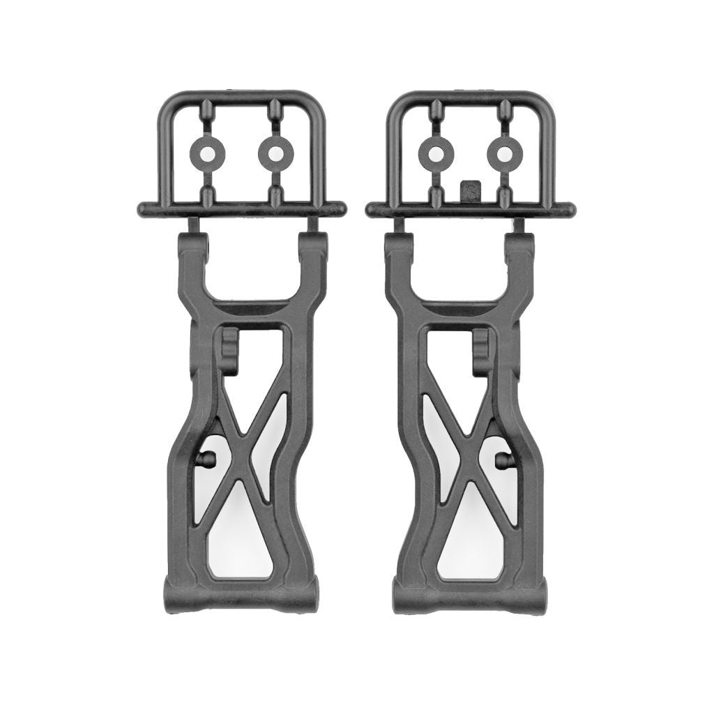 Image of RC10B7 FT Carbon Rear Suspension Arms, 81mm