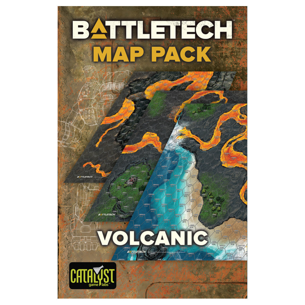BATTLETECH: MAP PACK - VOLCANIC (20)