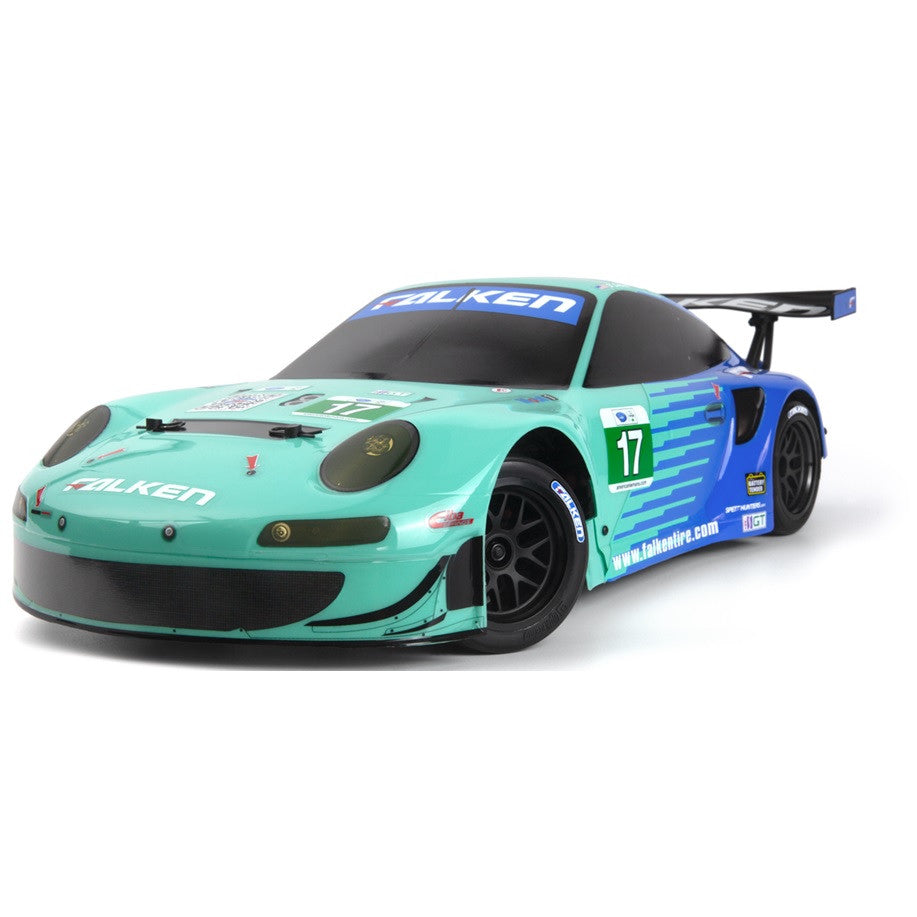 Image of 1/10 Electric Porsche 911 GT3 RSR Falken - Flux