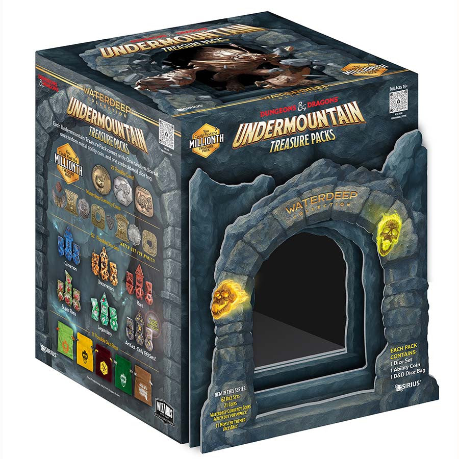 D&D Undermountain Treasure Blind Box Display (25)