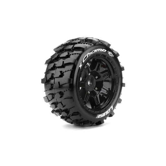 Image of MFT X-Champ Sport Monster Truck Tires, 24mm Hex, Mounted
