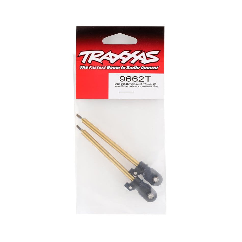 TiN-Coated 80 mm GT-Maxx Steel Shock Shafts (2)