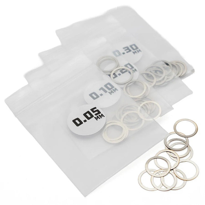 Image of MicroTune Shims - 10mm ID x 0.05, 0.10, 0.20, 0.30 - 10pcs