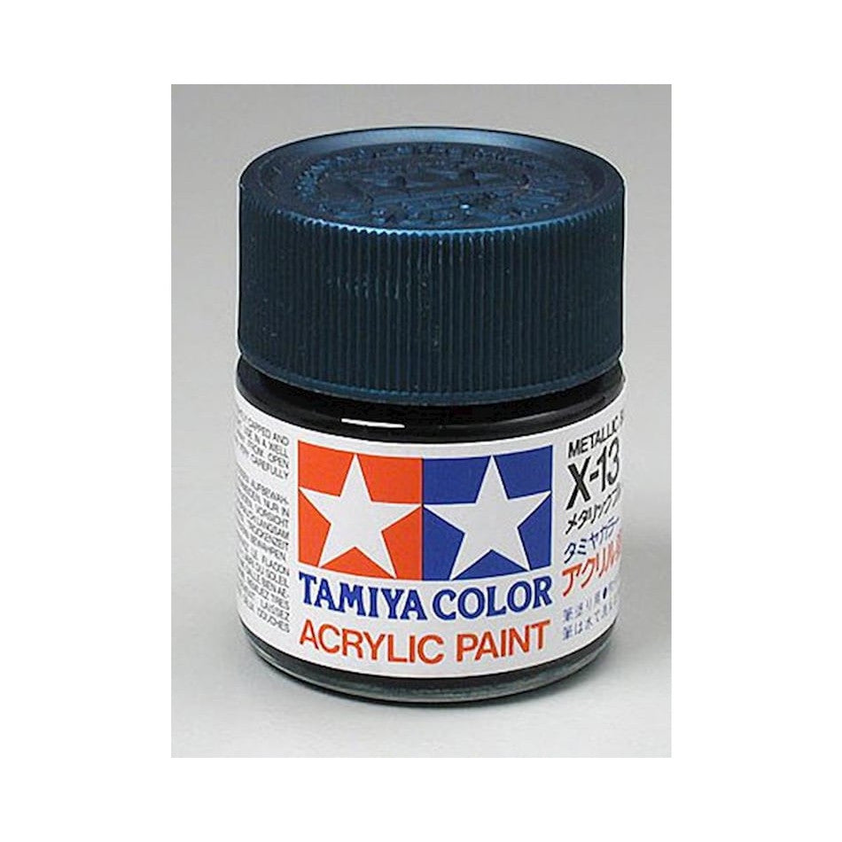 Tamiya X-13 Metallic Blue Acrylic Paint (23ml)