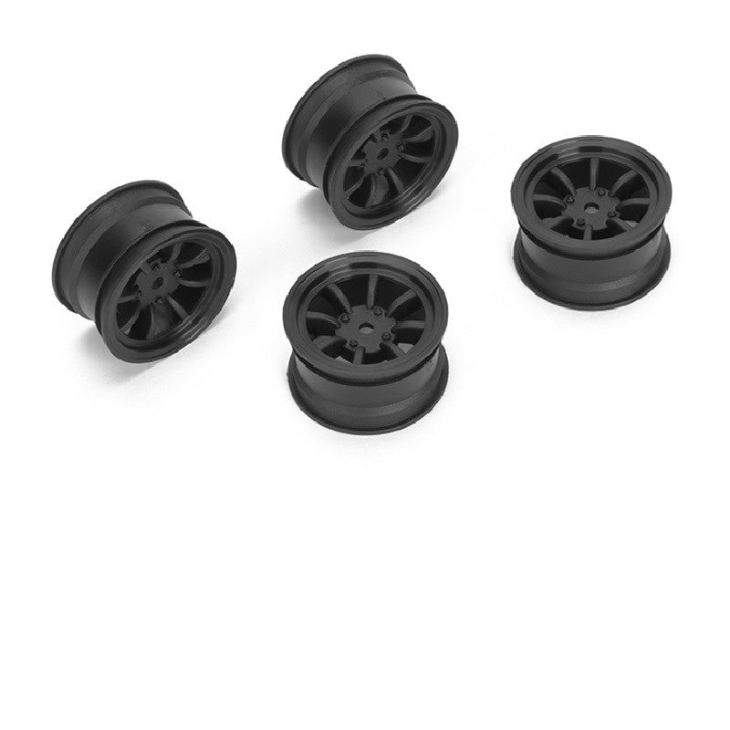 Image of 8 Spoke Wheel +1mm (Black), for LMX