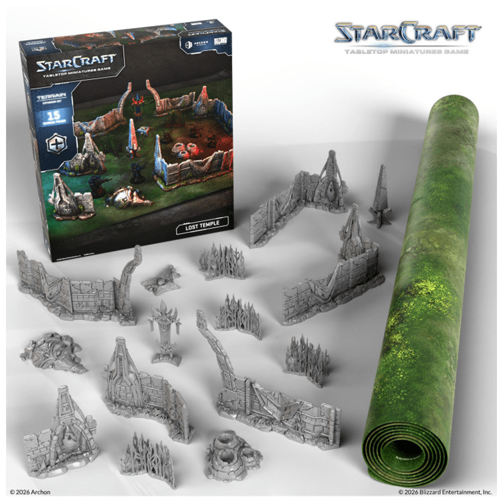StarCraft: Tabletop Miniatures Game: Terrain: Lost Temple Expansion Set
