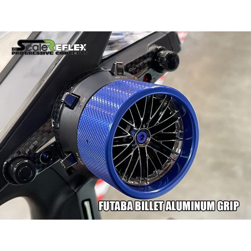 Image of Wheel Grip / Futaba / Blue