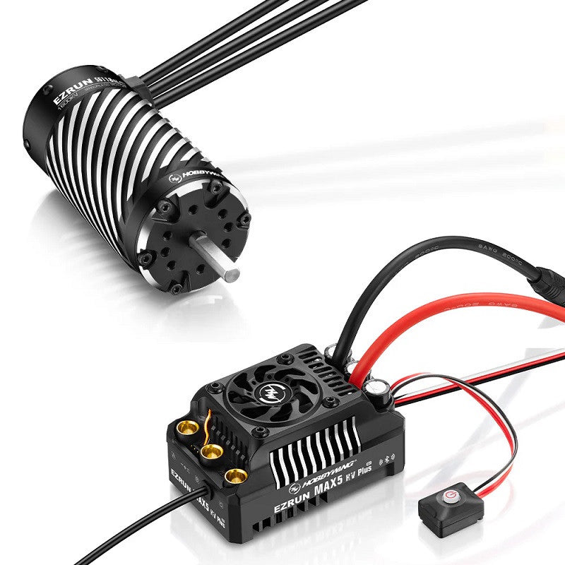 Image of Ezrun Max5 HV Plus G2 ESC + 56118SL 1600KV G2 Motor Combo