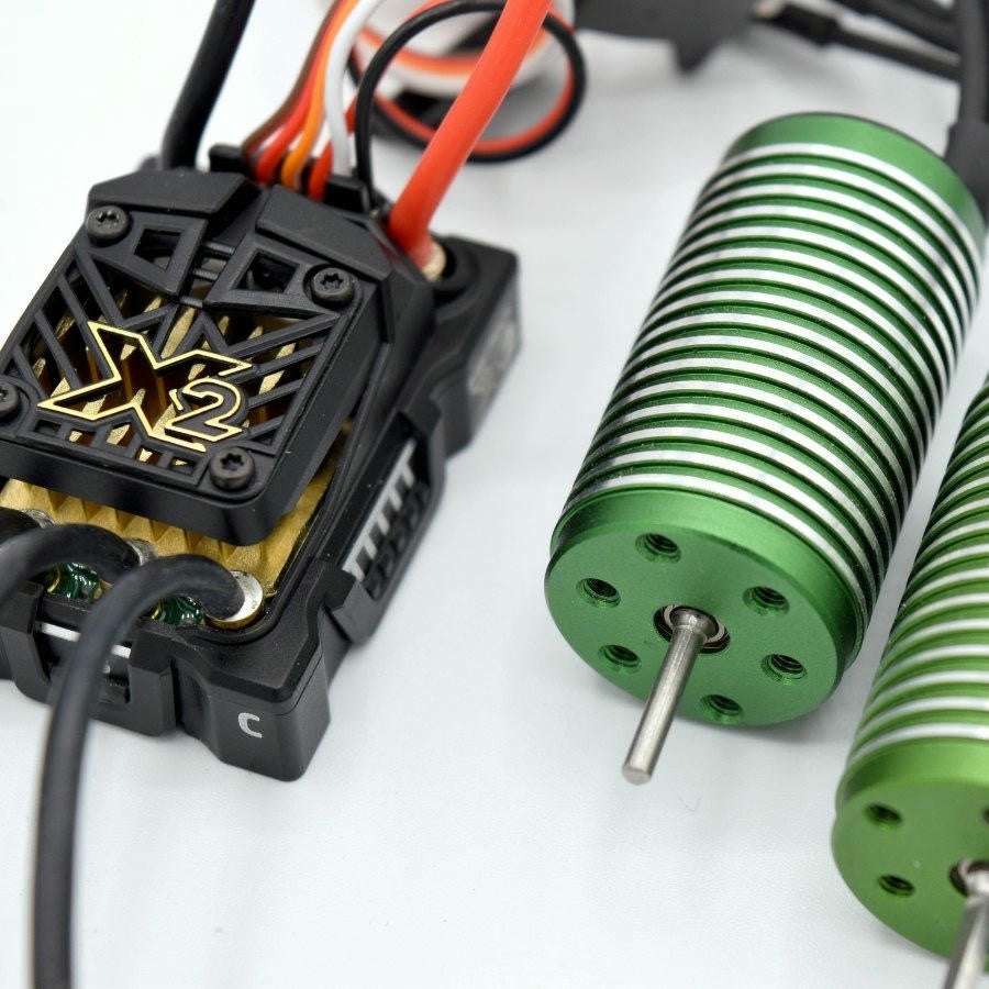 Mamba Mirco X2, 16.8V, WP Sensored ESC with 0808-5300KV Motor Combo