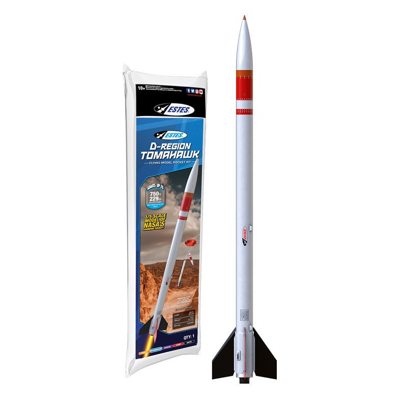 Image of Estes D-Region Tomahawk E/D Engine Model Rocket