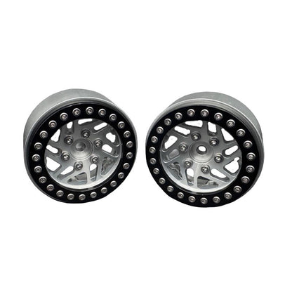 Image of 1.9 "Crossman" Aluminum Beadlock Wheels w/ Hubs (2)