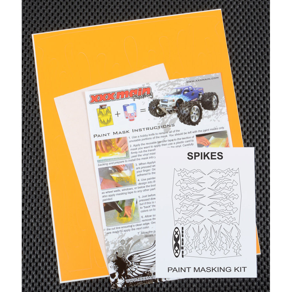 Image of Spikes Paint Mask