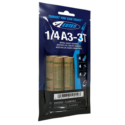 Image of 1/4A3-3T Model Rocket Engines (4pk)
