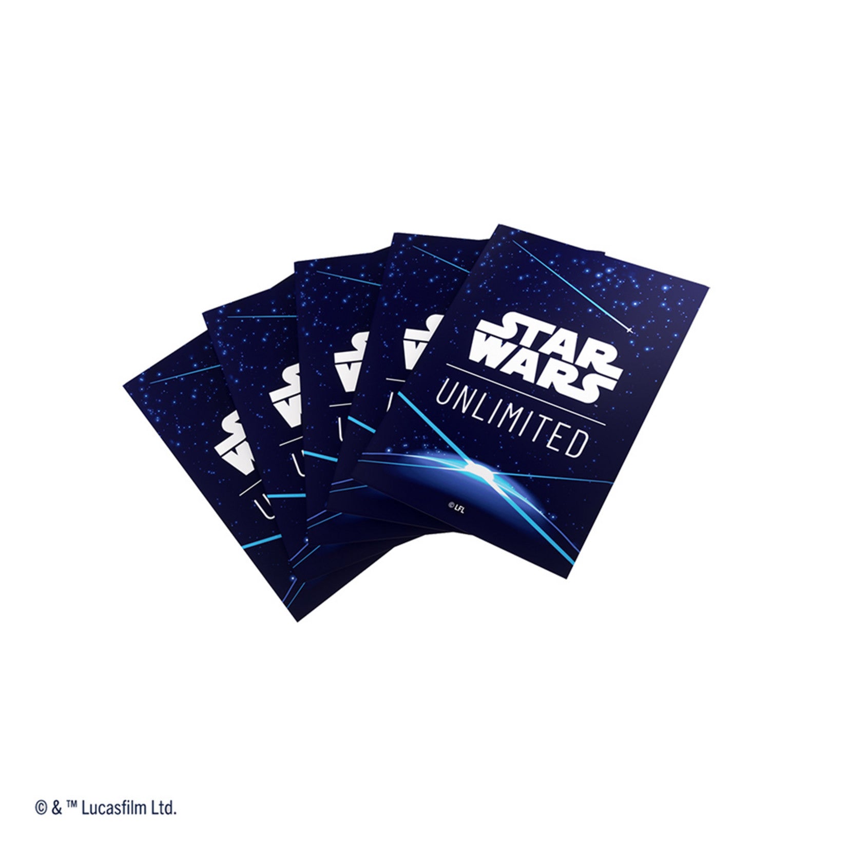 Star Wars: Unlimited Art Sleeves - Cardback Blue