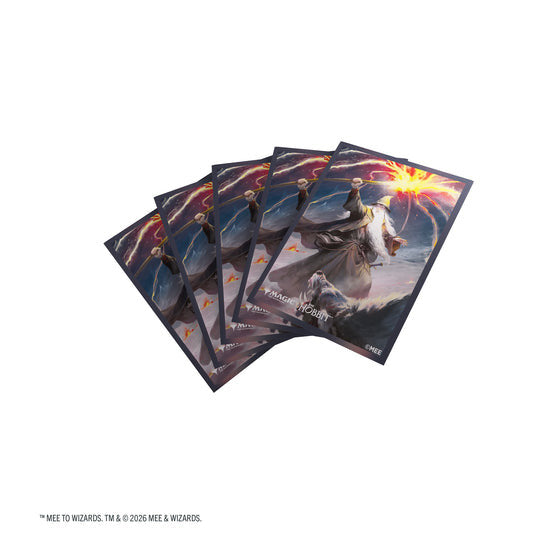 MTG The Hobbit Premium Art Sleeves - Gandalf, Shadow's Foe