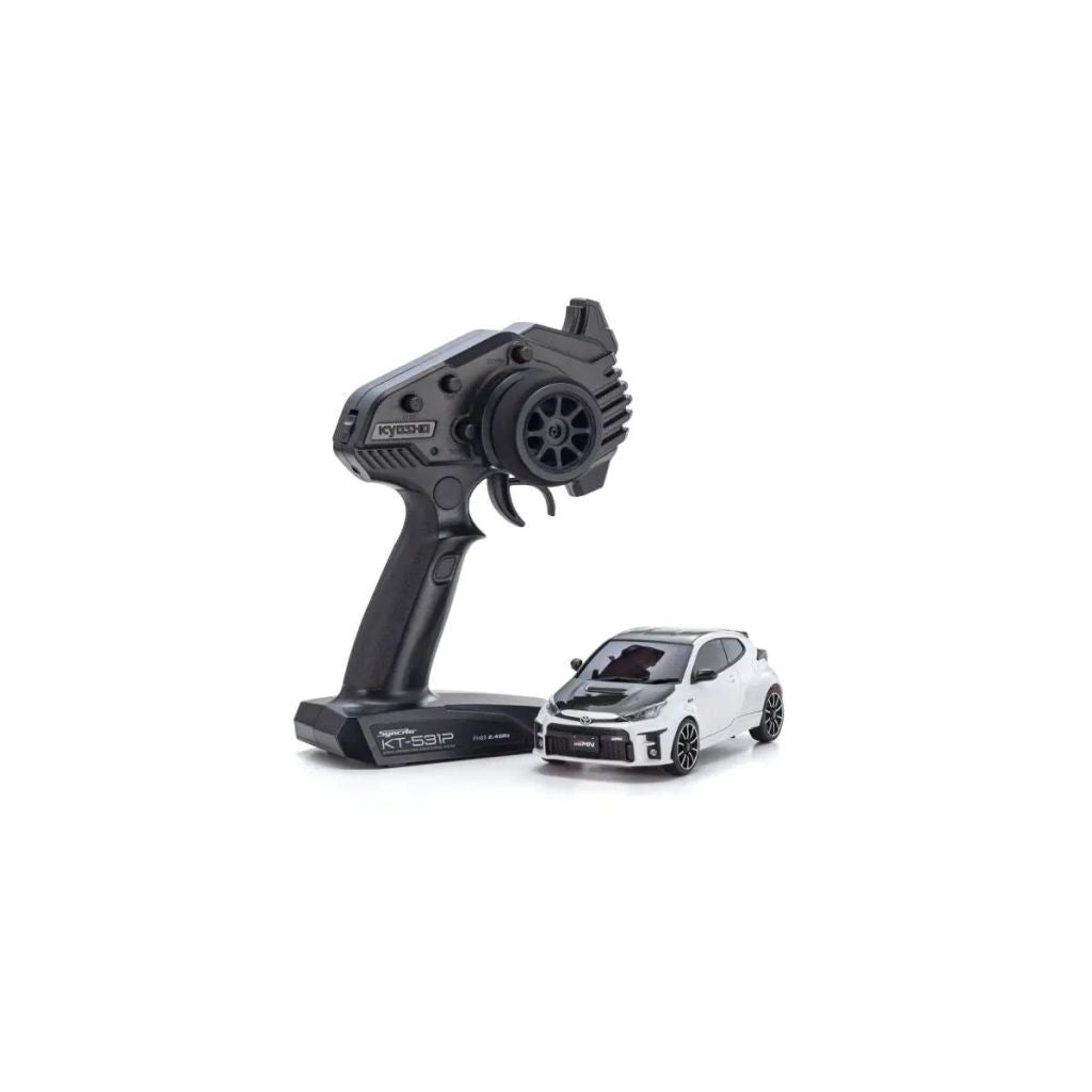 Image of MINI-Z AWD Toyota GRMN Yaris Rally Package Platinum White