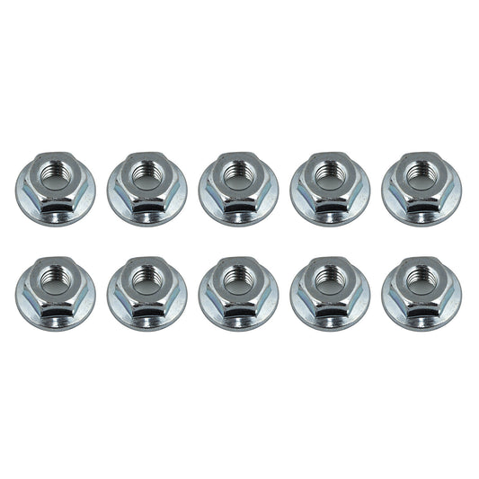 Image of Nuts, M4 Serrated Wheel Nuts