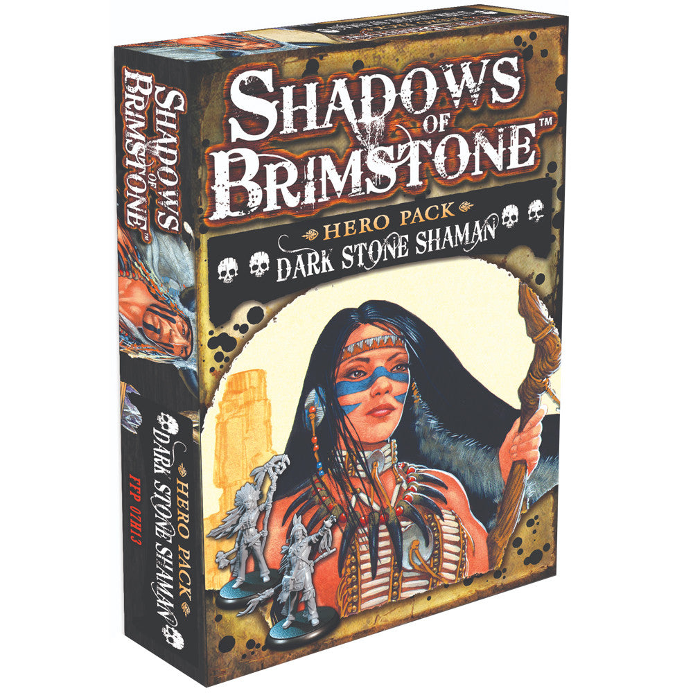 Shadows of Brimstone: Hero Pack: Dark Stone Shaman