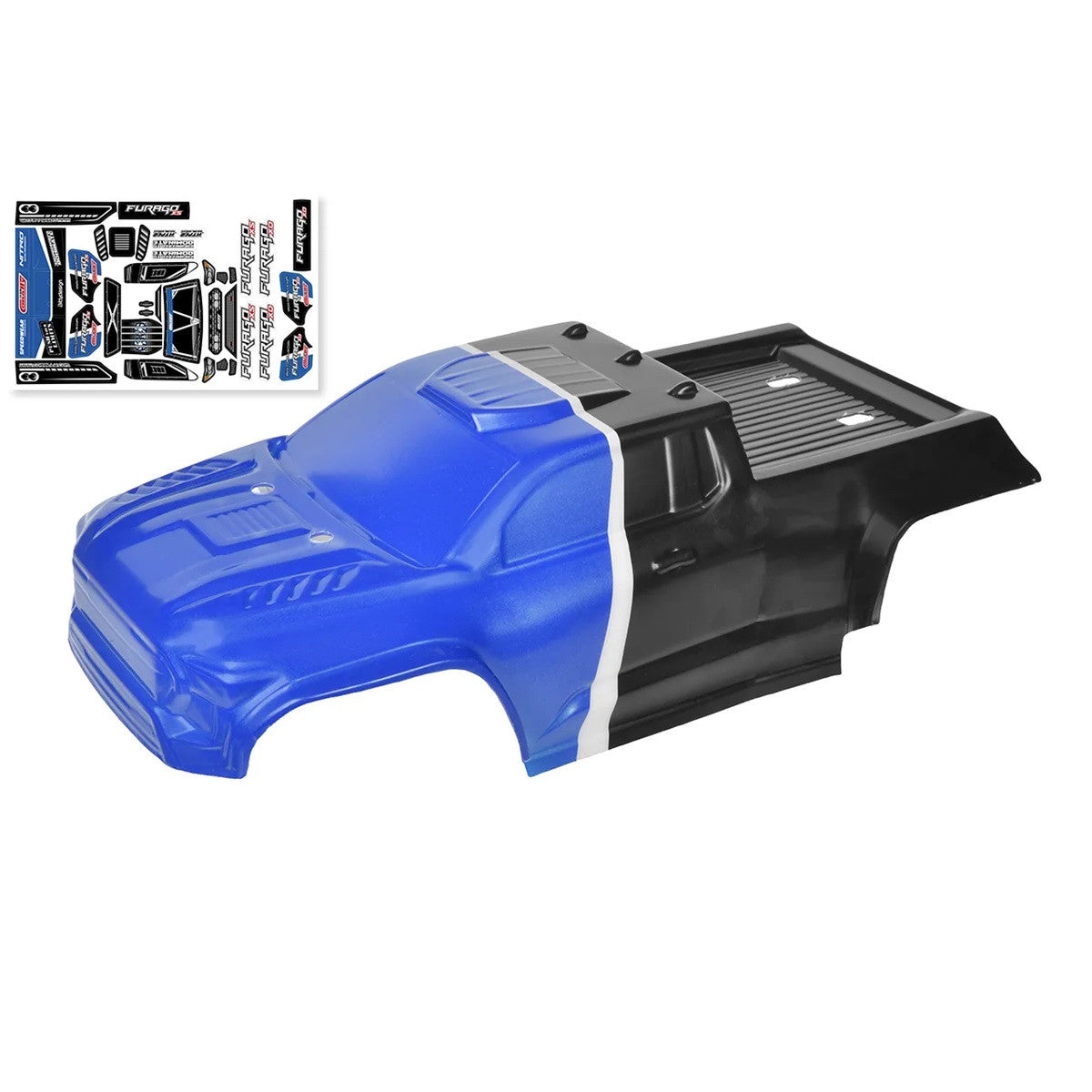 Image of Polycarbonate Body - Furago XD - Painted - Cut - Decals -