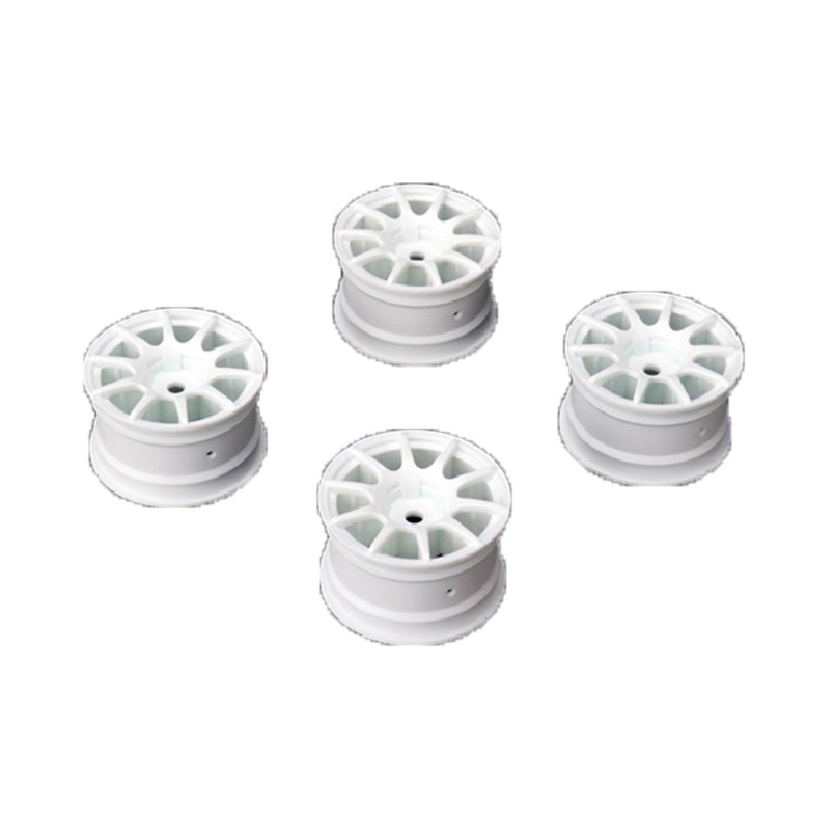 Image of 10 Spoke Wheel +1mm (White), Fits LMX