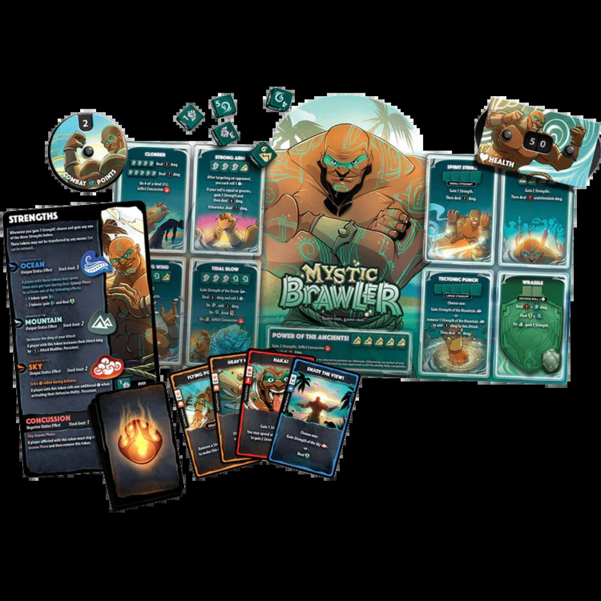 DICE THRONE HERO PACK - MYSTIC BRAWLER (6)