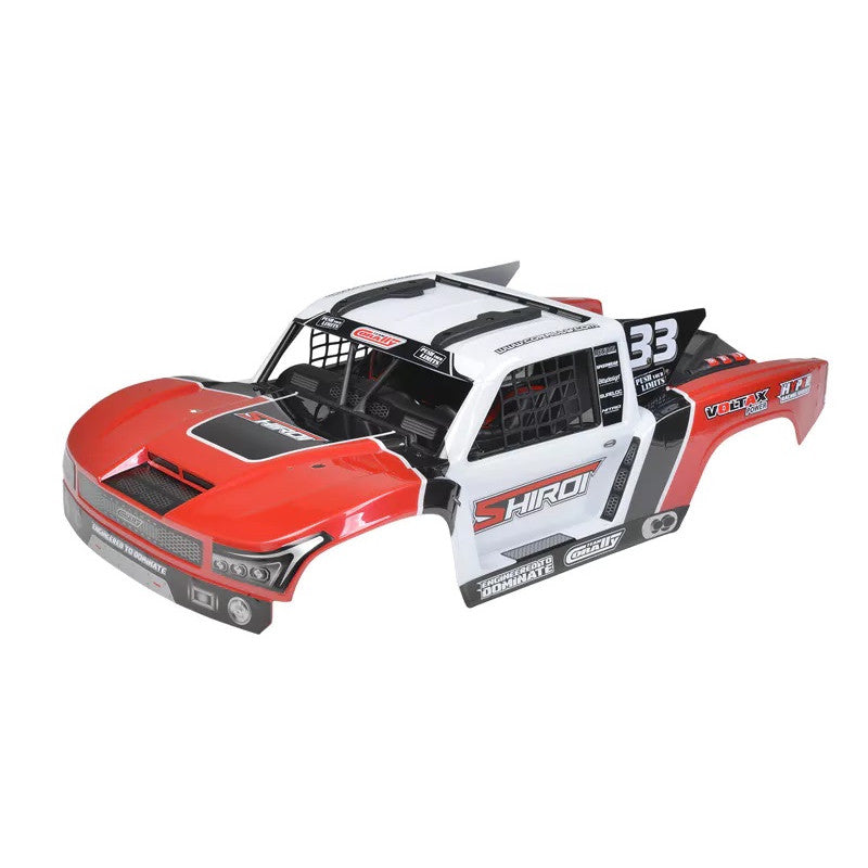 Image of Polycarbonate Body Shiroi + Driver Interior + Roll Cage +