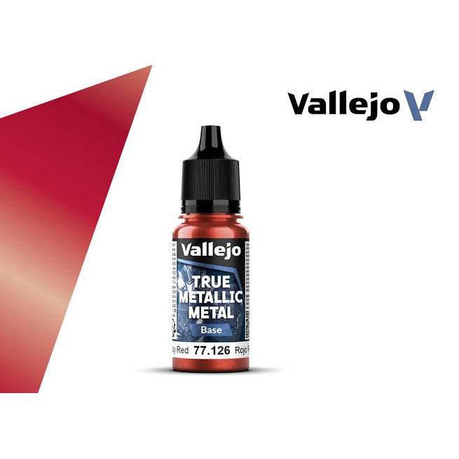 True Metallic Metal: Base: Ruby Red (18ml)