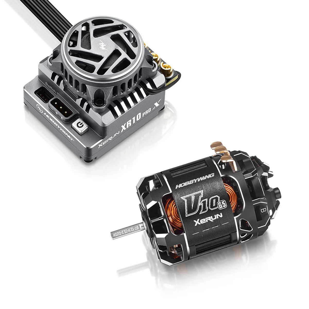 Image of XR10 Pro G3X + V10 17.5T G5 Stock Motor (Torque) Combo