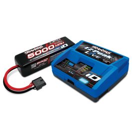 (03/23/23)Battery/charger completer pack (includes #2971 iD charger (1), #2889X 5000mAh 14.8V 4...