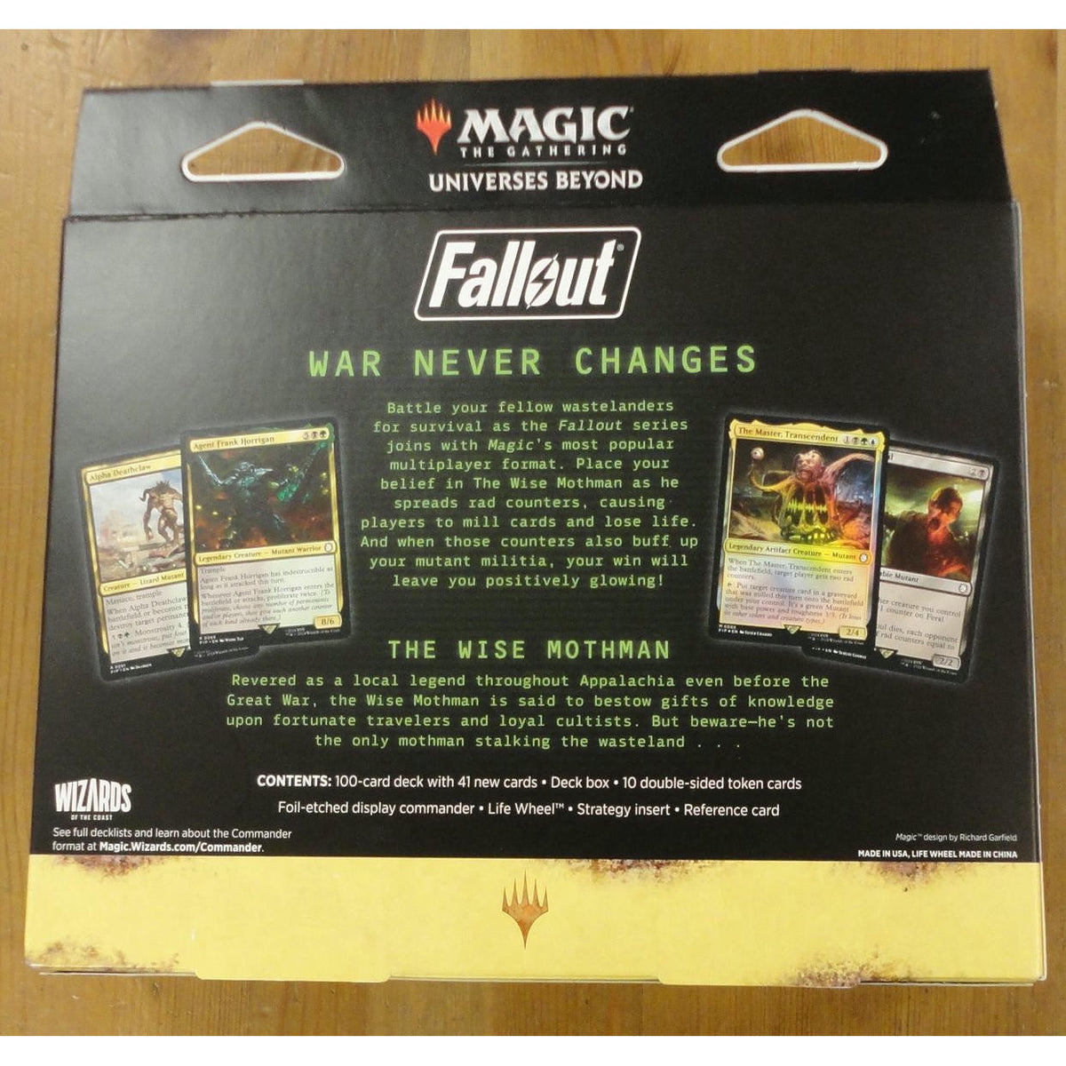 MtG: Fallout Commander Deck Mutant Menace