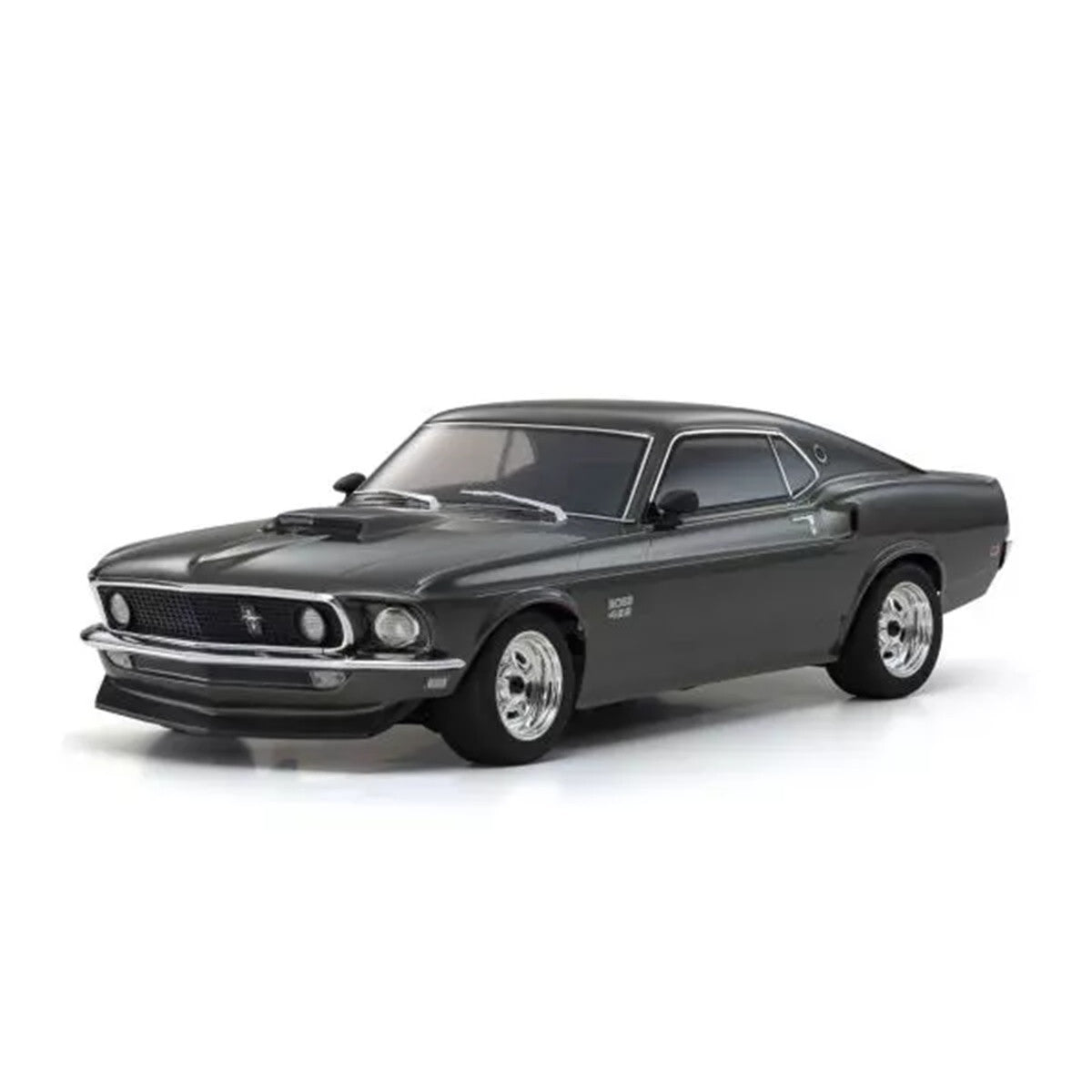 Image of 1:10 EP 4WD 1969 Ford Mustang Boss 429 Black Jade Readyset