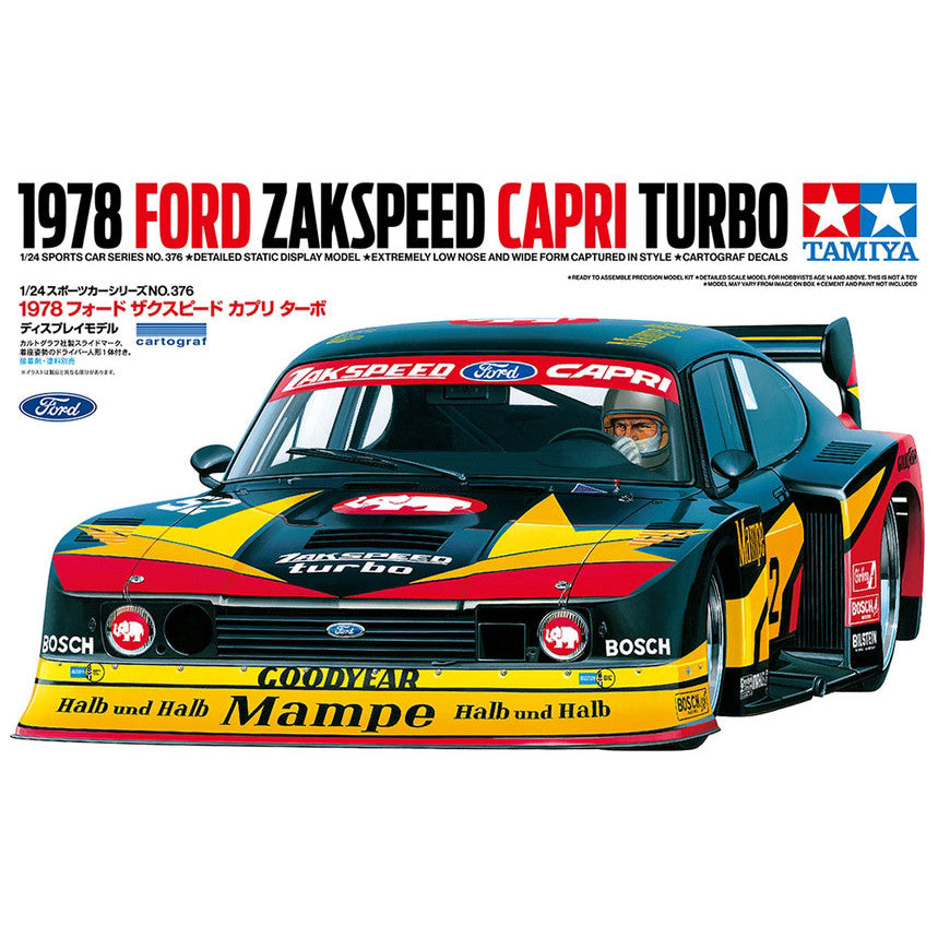 Image of 1/24 Scale 1978 Ford Zakspeed Capri Turbo Plastic Model