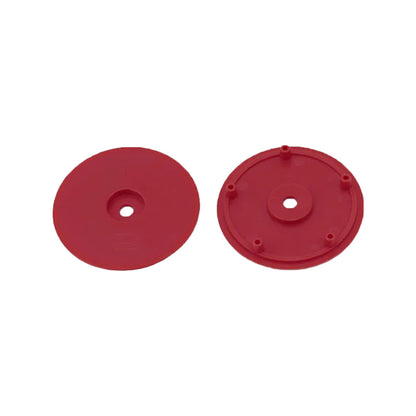 Image of 1/10 Whiplash Rear 2.2" 12mm Sprint Car Wheels (2) (Red)